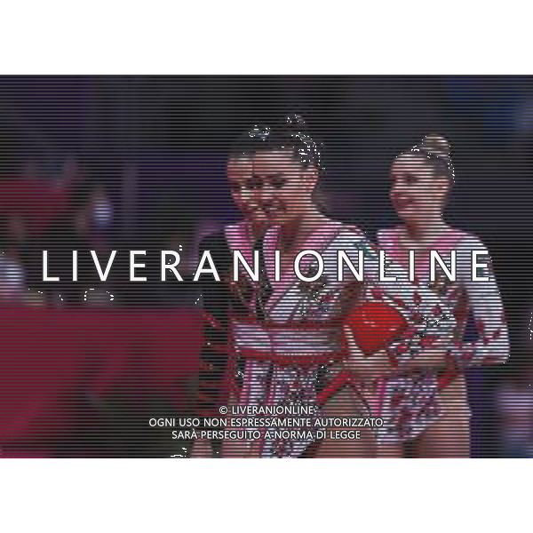Carabellia/LMedia - Rhythmic Gymnastics World CUP 2021 - Gymnastics 30 May 2021 - Vitrifrigo Arena, pesaro, Italy Photo showing: Maurelli Alessia of Italy Group @Carabellia/LMedia AG ALDO LIVERANI SAS