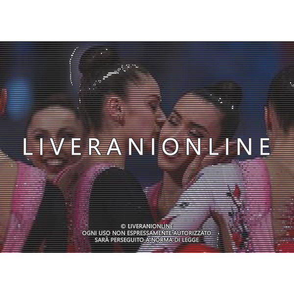 Carabellia/LMedia - Rhythmic Gymnastics World CUP 2021 - Gymnastics 30 May 2021 - Vitrifrigo Arena, pesaro, Italy Photo showing: Maurelli Alessia of Italy Group @Carabellia/LMedia AG ALDO LIVERANI SAS