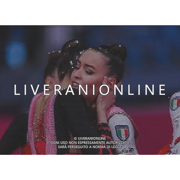 Carabellia/LMedia - Rhythmic Gymnastics World CUP 2021 - Gymnastics 30 May 2021 - Vitrifrigo Arena, pesaro, Italy Photo showing: Maurelli Alessia of Italy Group @Carabellia/LMedia AG ALDO LIVERANI SAS