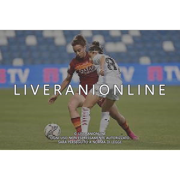 © TVRG Angelica Soffia (Roma) e Veronica Boquete (Milan) Milan vs Roma finale Coppa Italia femminile Timvision Mapei Stadium - Stadio Citta\' del Tricolore Reggio Emilia 30-05-2021 foto Roberto Garavaglia/ag. Aldo Liverani sas/ AGENZIA ALDO LIVERANI SAS