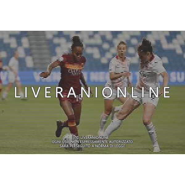 © TVRG Lindsey Thomas (Roma) e Laura Fusetti (Milan) Milan vs Roma finale Coppa Italia femminile Timvision Mapei Stadium - Stadio Citta\' del Tricolore Reggio Emilia 30-05-2021 foto Roberto Garavaglia/ag. Aldo Liverani sas/ AGENZIA ALDO LIVERANI SAS
