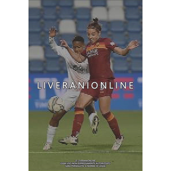 ¬© TVRG Refiloe Jane (Milan) e Vanessa Bernauer (Roma) Milan vs Roma finale Coppa Italia femminile Timvision Mapei Stadium - Stadio Citta\' del Tricolore Reggio Emilia 30-05-2021 foto Roberto Garavaglia/ag. Aldo Liverani sas/ AGENZIA ALDO LIVERANI SAS