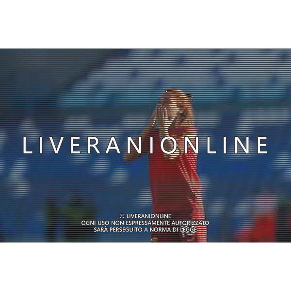 Scaccianocer/LMedia - Finals - AC Milan vs AS Roma - Italian Coppa Italia Women football match 2020/2021 30 May 2021 - MAPEI Stadium, Reggio Emilia, Italy Photo showing: Manuela Giugliano (AS Roma) cheers the supporters @Scaccianocer/LMedia/ AGENZIA ALDO LIVERANI SAS