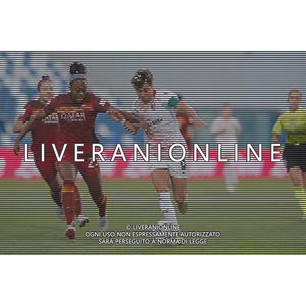 Scaccianocer/LMedia - Finals - AC Milan vs AS Roma - Italian Coppa Italia Women football match 2020/2021 30 May 2021 - MAPEI Stadium, Reggio Emilia, Italy Photo showing: Valentina Giacinti (AC Milan) and Allyson Swaby (AS Roma) @Scaccianocer/LMedia/ AGENZIA ALDO LIVERANI SAS