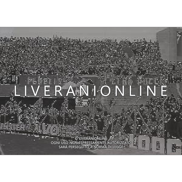25-11-1979 COMO CAMPIONATO DI CALCIO SERIE B COMO-MONZA 1-1 NELLA FOTO TIFOSI AG ALDO LIVERANI SAS