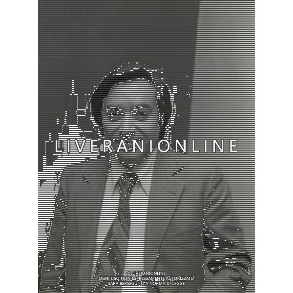 RETROSPETTIVA TOMMASO FABBRETTI PRESIDENTE BOLOGNA CALCIO NELLA FOTO TOMMASO FABBRETTI PRESIDENTE BOLOGNA CALCIO NELL\'ANNO 1979 AG ALDO LIVERANI SAS