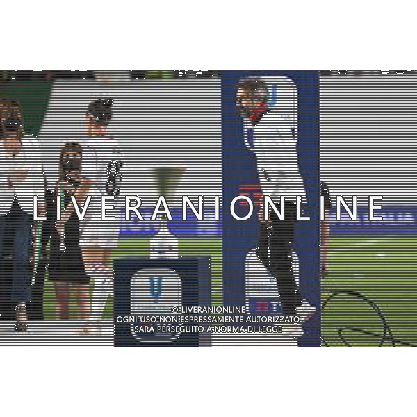 © TVRG Maurizio Ganz allenatore Milan Milan vs Roma finale Coppa Italia femminile Timvision Mapei Stadium - Stadio Citta\' del Tricolore Reggio Emilia 30-05-2021 foto Roberto Garavaglia/ag. Aldo Liverani sas