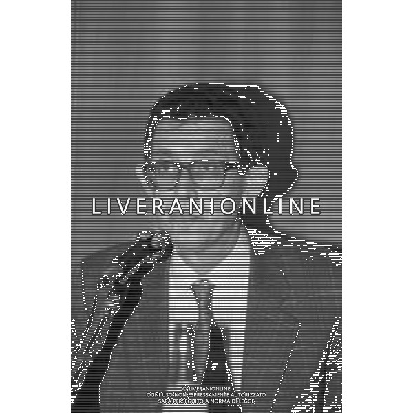 DINO PIERO GIARDA SOTTOSEGRETARIO AL TESORO A MILANO 27.02.1996 - RETROSPETTIVA Archivio Giovanni Liverani/AGENZIA ALDO LIVERANI SAS