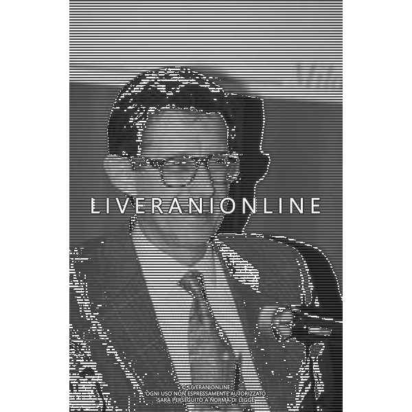 DINO PIERO GIARDA SOTTOSEGRETARIO AL TESORO A MILANO 27.02.1996 - RETROSPETTIVA Archivio Giovanni Liverani/AGENZIA ALDO LIVERANI SAS
