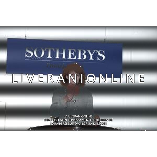 Teresa Sarti moglie di Gino Strada fondatore dell\'ONG italiana Emergency, all\'Asta Benefica dell\'Inter Calcio a Milano il 04.04.2000 ©Archivio Giovanni Liverani/DFP/AGENZIA ALDO LIVERANI SAS