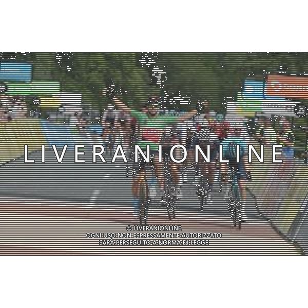 01-06-2021 Criterium Du Dauphine Libere; Tappa 03 Langeac - Saint Haon Le Vieux; 2021, Bahrain - Victorious; 2021, Astana - Premier Tech; Colbrelli, Sonny; Aranburu Deva, Alexander; Saint Haon Le Vieux; ©SIROTTI/AGENZIA ALDO LIVERANI SAS