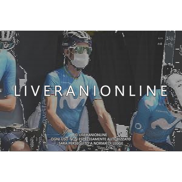 01-06-2021 Criterium Du Dauphine Libere; Tappa 03 Langeac - Saint Haon Le Vieux; 2021, Movistar; Valverde, Alejandro; Langeac; ©SIROTTI/AGENZIA ALDO LIVERANI SAS