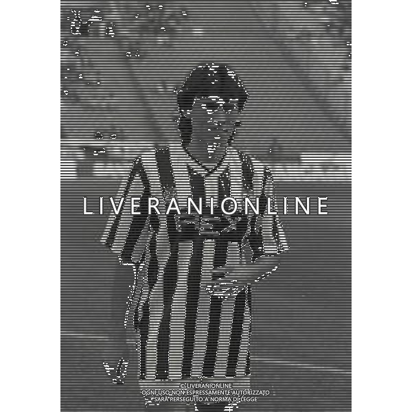 09-10-1988 UDINE- CAMPIONATO DI CALCIO SERIE B UDINESE -TARANTO 2-1 NELLA FOTO GIUSEPPE MINAUDO AG ALDO LIVERANI SAS