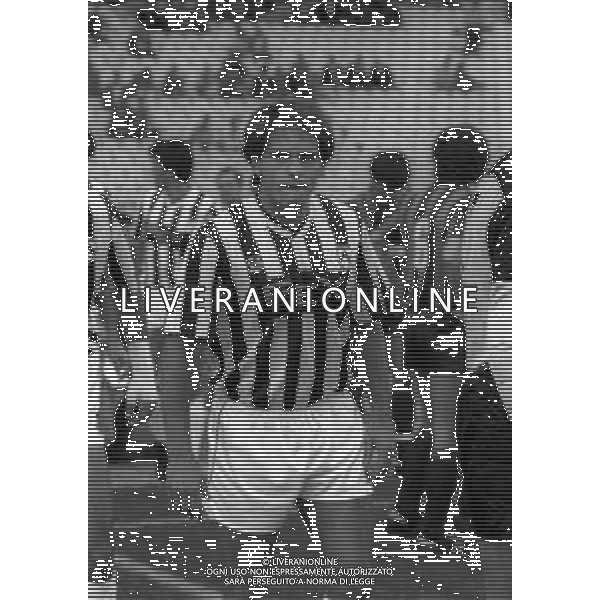 09-10-1988 UDINE- CAMPIONATO DI CALCIO SERIE B UDINESE -TARANTO 2-1 NELLA FOTO ANTONIO DE VITIS AG ALDO LIVERANI SAS