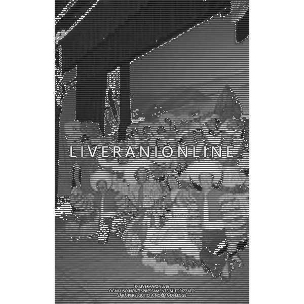 I LEGNANESI COMPAGNIA TEATRALE DIALETTALE A MILANO NEL 1973 - RETROSPETTIVA NELLA FOTO FELICE MUSAZZI, RENATO LOMBARDI, CARLETTO OLDRINI E TONY BARLOCCO ©Archivio Giovanni Liverani/DFP/AGENZIA ALDO LIVERANI SAS