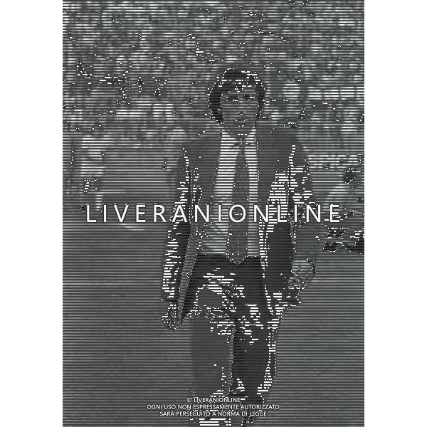 RETROSPETTIVA BRUNO PACE ALLENATORE CATANZARO CALCIO NELLA FOTO BRUNO PACE ALLENATORE CATANZARO NELL\'ANNO 1981-1982 AG ALDO LIVERANI SAS