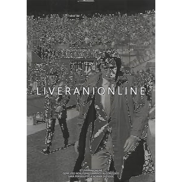 RETROSPETTIVA BRUNO PACE ALLENATORE CATANZARO CALCIO NELLA FOTO BRUNO PACE ALLENATORE CATANZARO NELL\'ANNO 1981-1982 AG ALDO LIVERANI SAS