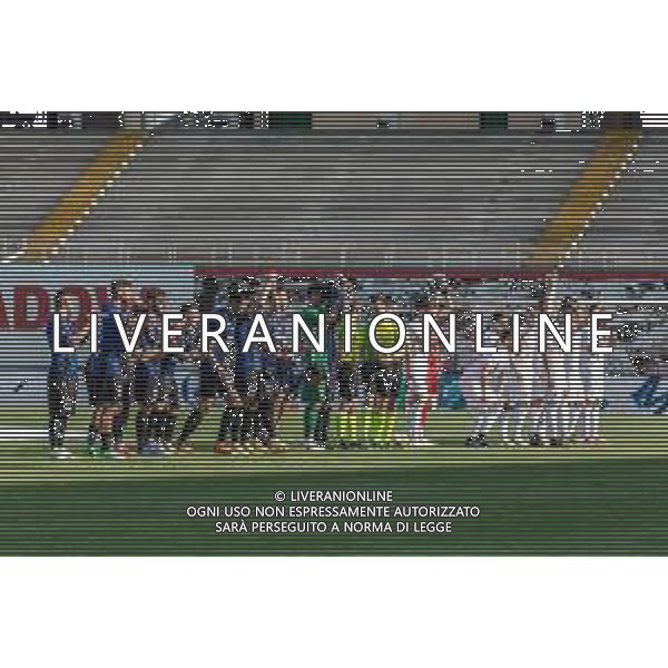 Radonia/LMedia - Padova Calcio vs Renate - Campionato di Calcio Serie C - Lega Pro 2020/2021 02 giugno 2021 - Stadio Euganeo, Padova, Italia Nella foto: Le squadre prima dell\'inizio dell\'incontro @Radonia/LMedia/AGENZIA ALDO LIVERANI SAS