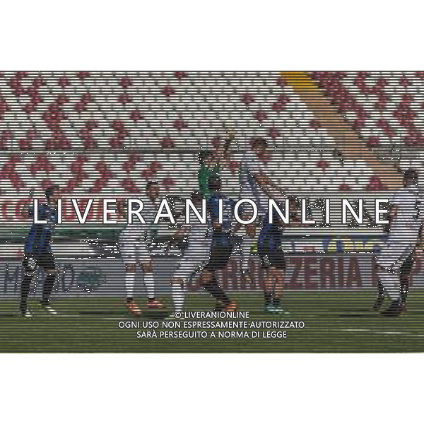 Radonia/LMedia - Padova Calcio vs Renate - Campionato di Calcio Serie C - Lega Pro 2020/2021 02 giugno 2021 - Stadio Euganeo, Padova, Italia Nella foto: La parata di Luca Gemello (Renate) @Radonia/LMedia/AGENZIA ALDO LIVERANI SAS