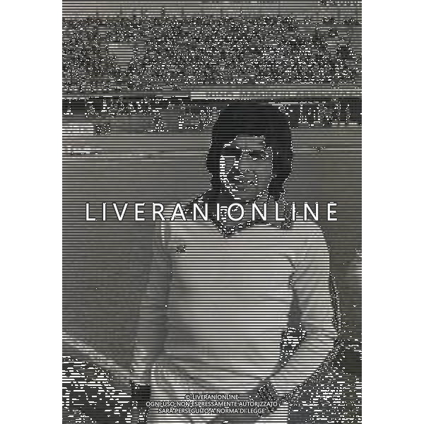 08-02-1981 VARESE CAMPIONATO DI CALCIO SERIE B VARESE FOGGIA 0-0 NELLA FOTO STANISLAO BOZZI AG ALDO LIVERANI SAS