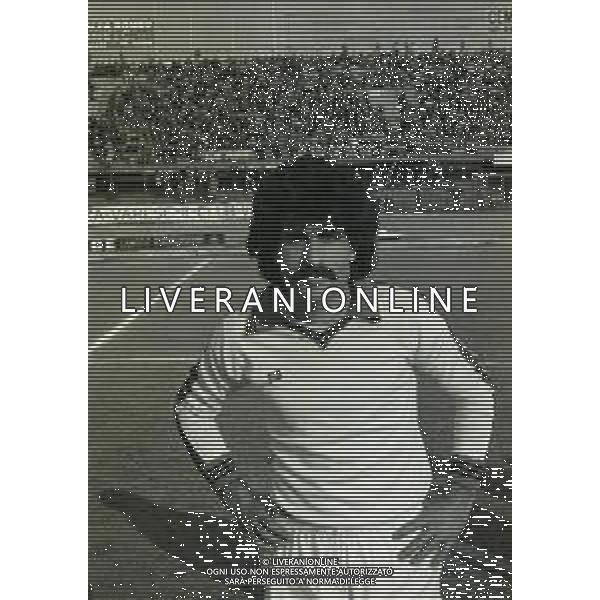 08-02-1981 VARESE CAMPIONATO DI CALCIO SERIE B VARESE FOGGIA 0-0 NELLA FOTO PAOLO DE GIOVANNI AG ALDO LIVERANI SAS