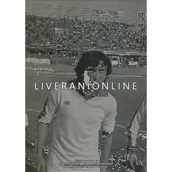 08-02-1981 VARESE CAMPIONATO DI CALCIO SERIE B VARESE FOGGIA 0-0 NELLA FOTO ARCANGELO SCIANNIMANICO AG ALDO LIVERANI SAS