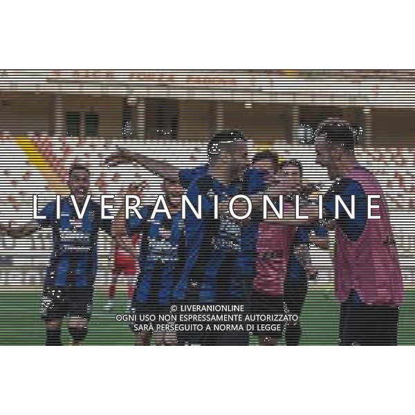 Radonia/LMedia - Padova Calcio vs Renate - Campionato di Calcio Serie C - Lega Pro 2020/2021 02 giugno 2021 - Stadio Euganeo, Padova, Italia Nella foto: Giuseppe Giovinco (Renate) festeggia il goal con i compagni @Radonia/LMedia/AGENZIA ALDO LIVERANI SAS