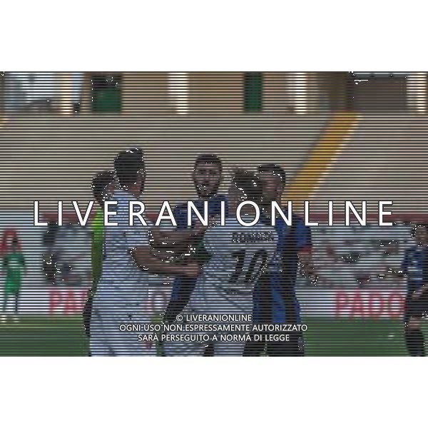 Radonia/LMedia - Padova Calcio vs Renate - Campionato di Calcio Serie C - Lega Pro 2020/2021 02 giugno 2021 - Stadio Euganeo, Padova, Italia Nella foto: La spinta di Francesco Galuppini (Renate) Pompeu Da Silva Ronaldo (Padova) @Radonia/LMedia/AGENZIA ALDO LIVERANI SAS