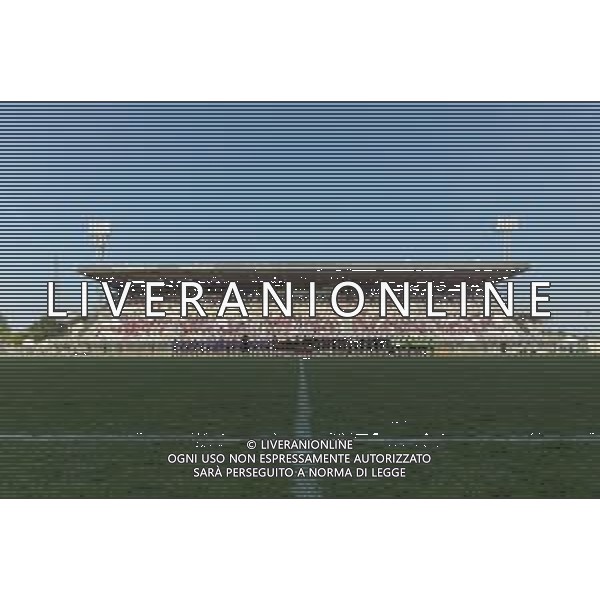 Carnabucia/LMedia - Finale Scudetto 2021 - Petrarca Rugby vs Femi-CZ Rovigo - Campionato di Rugby Top 10 2020/2021 02 giugno 2021 - Stadio Plebiscito, Padova, Italia Nella foto: Le due squadre prima del fischio d‚Äôinizio @Carnabucia/LMedia/AGENZIA ALDO LIVERANI SAS