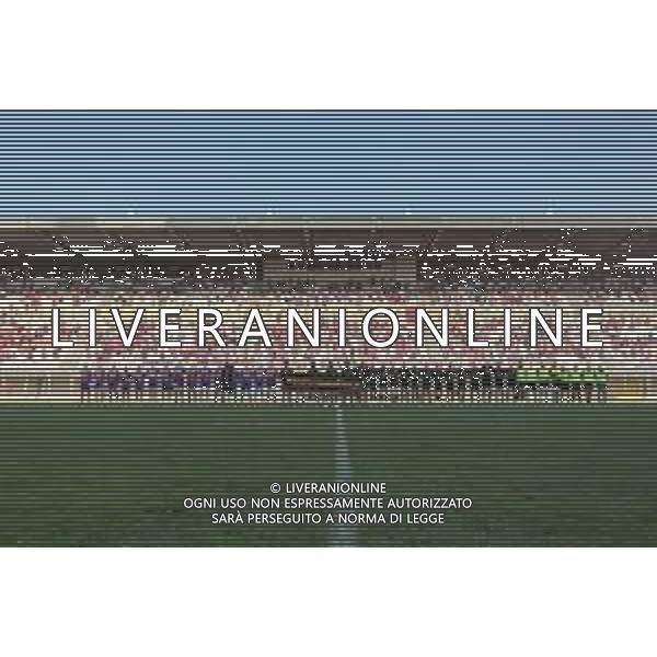 Carnabucia/LMedia - Finale Scudetto 2021 - Petrarca Rugby vs Femi-CZ Rovigo - Campionato di Rugby Top 10 2020/2021 02 giugno 2021 - Stadio Plebiscito, Padova, Italia Nella foto: Le due squadre prima del fischio d‚Äôinizio @Carnabucia/LMedia/AGENZIA ALDO LIVERANI SAS