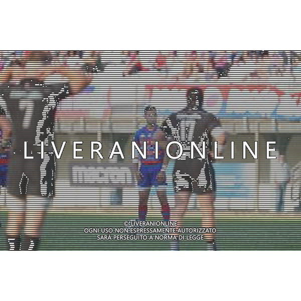 Carnabucia/LMedia - Finale Scudetto 2021 - Petrarca Rugby vs Femi-CZ Rovigo - Campionato di Rugby Top 10 2020/2021 02 giugno 2021 - Stadio Plebiscito, Padova, Italia Nella foto: Andrea Menniti-Ippolito (Rugby Rovigo) durante un calcio di punizione @Carnabucia/LMedia/AGENZIA ALDO LIVERANI SAS