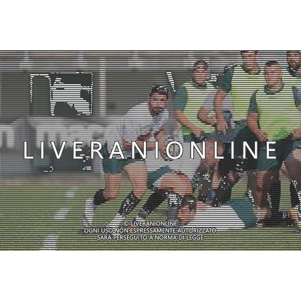 Carnabucia/LMedia - Finale Scudetto 2021 - Petrarca Rugby vs Femi-CZ Rovigo - Campionato di Rugby Top 10 2020/2021 02 giugno 2021 - Stadio Plebiscito, Padova, Italia Nella foto: Tito Tebaldi (Argos Petrarca Padova) durante il riscaldamento @Carnabucia/LMedia/AGENZIA ALDO LIVERANI SAS