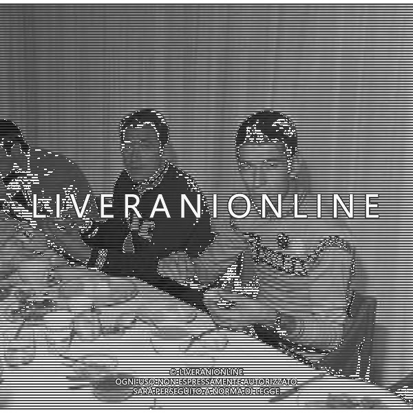 RADUNO DEI CICLISTI ITALIANI A MENDRISIO PER I CAMPIONATI DEL MONDO DI CICLISMO SU STRADA 04.09.1971 - RETROSPETTIVA NELLA FOTO FELICE GIMONDI ©Archivio Giovanni Liverani/AGENZIA ALDO LIVERANI SAS