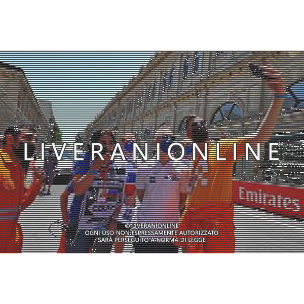 Nikita Mazepin (RUS) Haas F1 Team with marshals. 03.06.2021. Formula 1 World Championship, Rd 6, Azerbaijan Grand Prix, Baku Street Circuit, Azerbaijan, Preparation Day. - www.xpbimages.com, EMail: requests@xpbimages.com © Copyright: Moy / XPB Images/AGENZIA ALDO LIVERANI SAS - ITALY ONLY EDITORIAL USE ONLY