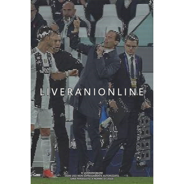 Torino 07.11.2018 Allianz Stadium 07.11.2018 Juventus vs Manchester United FC ©Falzone/Agenzia Aldo Liverani NELLA FOTO : CRISTIANO RONALDO-MASSIMILIANO ALLEGRI ©FALZONE/AGENZIA ALDO LIVERANI SAS