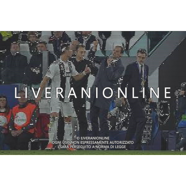 Torino 07.11.2018 Allianz Stadium 07.11.2018 Juventus vs Manchester United FC ©Falzone/Agenzia Aldo Liverani NELLA FOTO : CRISTIANO RONALDO-MASSIMILIANO ALLEGRI ©FALZONE/AGENZIA ALDO LIVERANI SAS