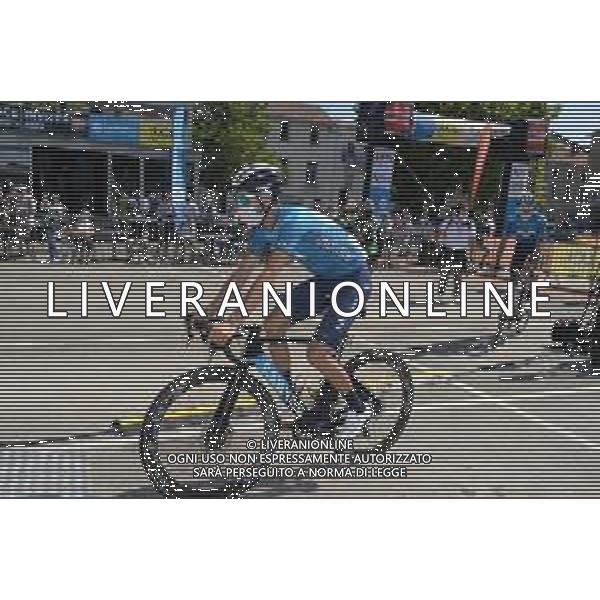 04-06-2021 Criterium Du Dauphine Libere; Tappa 06 Loriol Sur Drome - Le Sappey En Chartreuse; 2021, Movistar; Valverde, Alejandro; Loriol Sur Drome; ©SIROTTI/AGENZIA ALDO LIVERANI SAS
