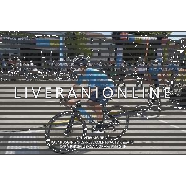 04-06-2021 Criterium Du Dauphine Libere; Tappa 06 Loriol Sur Drome - Le Sappey En Chartreuse; 2021, Movistar; Lopez Moreno, Miguel Angel; Loriol Sur Drome; ©SIROTTI/AGENZIA ALDO LIVERANI SAS