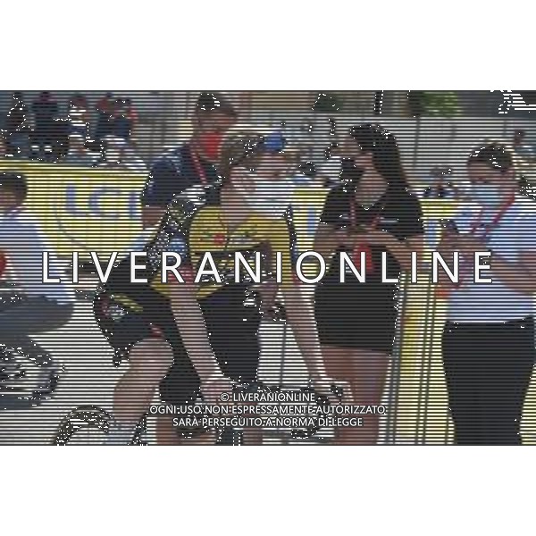 04-06-2021 Criterium Du Dauphine Libere; Tappa 06 Loriol Sur Drome - Le Sappey En Chartreuse; 2021, Jumbo - Visma; Vingegaard, Jonas; Loriol Sur Drome; ©SIROTTI/AGENZIA ALDO LIVERANI SAS