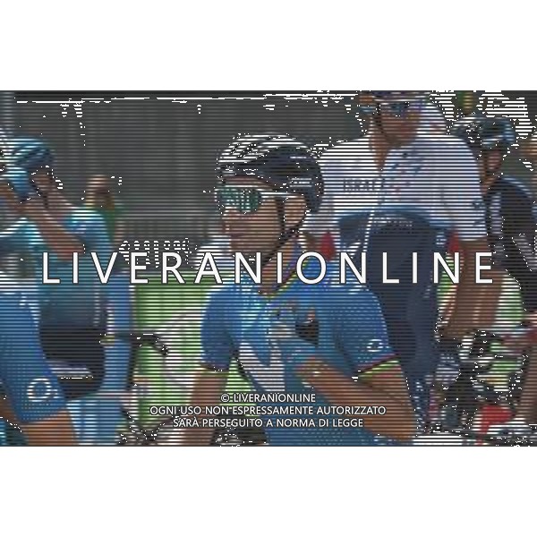 04-06-2021 Criterium Du Dauphine Libere; Tappa 06 Loriol Sur Drome - Le Sappey En Chartreuse; 2021, Movistar; Valverde, Alejandro; Loriol Sur Drome; ©SIROTTI/AGENZIA ALDO LIVERANI SAS