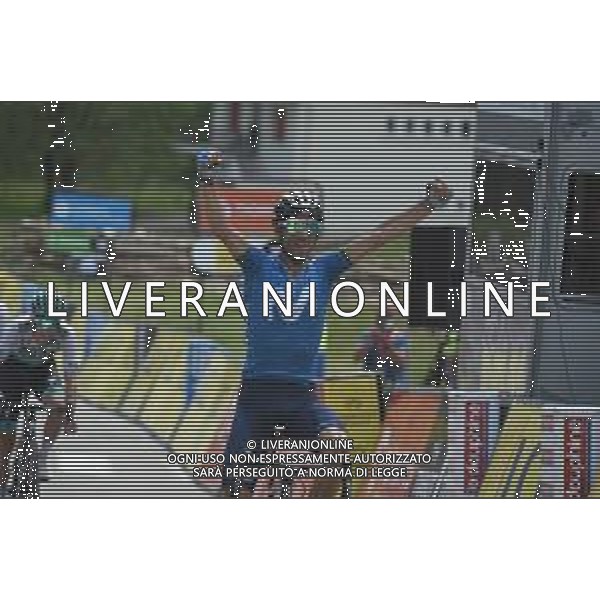 04-06-2021 Criterium Du Dauphine Libere; Tappa 06 Loriol Sur Drome - Le Sappey En Chartreuse; 2021, Movistar; Valverde, Alejandro; Le Sappey En Chartreuse; ©SIROTTI/AGENZIA ALDO LIVERANI SAS