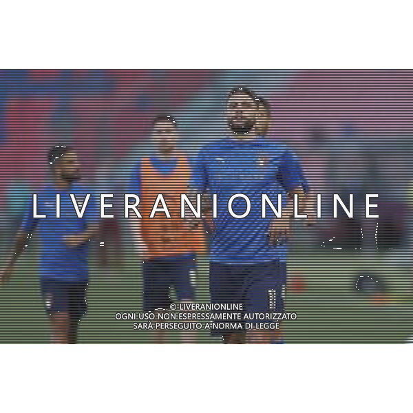 ITALIA - REPUBBLICA CECA gara amichevole prima del campionato Europeo UEFA 2020 - 04/06/2021 - nella foto: riscaldamento dell\'Italia nel prepartita - domenico berardi ©Claudio Zamagni/Agenzi Aldo Liverani s.a.s. during international friendly soccer match before uefa Euro 2020 between Italy and Czech Republic at Renato Dall\'Ara Stadium on June 04 2021 in Bologna photo credit by Claudio Zamagni/Aldo Liverani Photo Agency/AGENZIA ALDO LIVERANI SAS
