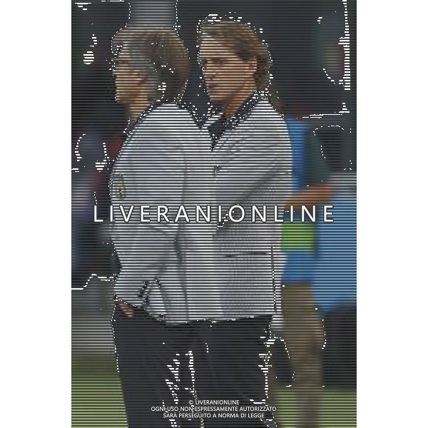 ITALIA - REPUBBLICA CECA gara amichevole prima del campionato Europeo UEFA 2020 - 04/06/2021 - nella foto: Mister Roberto Mancini(Italia) durante riscaldamento dell\'Italia nel prepartita ©Claudio Zamagni/Agenzi Aldo Liverani s.a.s. during international friendly soccer match before uefa Euro 2020 between Italy and Czech Republic at Renato Dall\'Ara Stadium on June 04 2021 in Bologna photo credit by Claudio Zamagni/Aldo Liverani Photo Agency/AGENZIA ALDO LIVERANI SAS