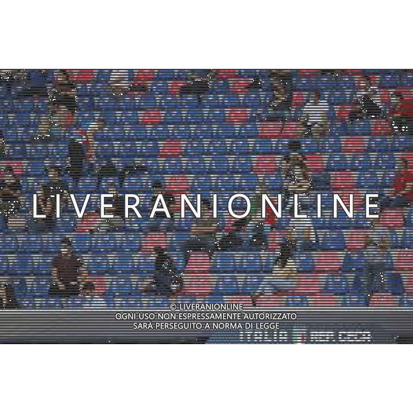 ITALIA - REPUBBLICA CECA gara amichevole prima del campionato Europeo UEFA 2020 - 04/06/2021 - nella foto: tifosi sulle tribune ©Claudio Zamagni/Agenzi Aldo Liverani s.a.s. during international friendly soccer match before uefa Euro 2020 between Italy and Czech Republic at Renato Dall\'Ara Stadium on June 04 2021 in Bologna photo credit by Claudio Zamagni/Aldo Liverani Photo Agency/AGENZIA ALDO LIVERANI SAS