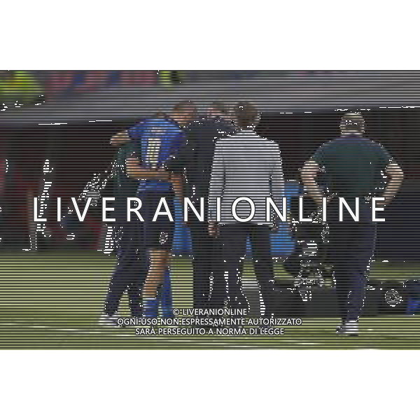ITALIA - REPUBBLICA CECA gara amichevole prima del campionato Europeo UEFA 2020 - 04/06/2021 - nella foto: Bonucci Leonardo(Italia) lascia il campo infortunato ©Claudio Zamagni/Agenzi Aldo Liverani s.a.s. during international friendly soccer match before uefa Euro 2020 between Italy and Czech Republic at Renato Dall\'Ara Stadium on June 04 2021 in Bologna photo credit by Claudio Zamagni/Aldo Liverani Photo Agency/AGENZIA ALDO LIVERANI SAS