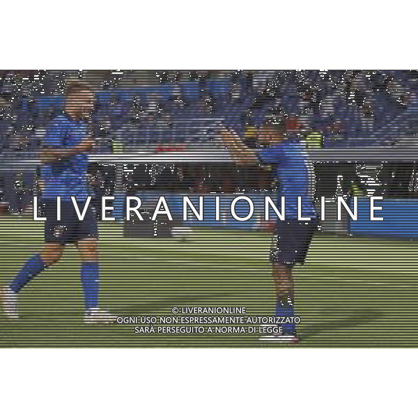 ITALIA - REPUBBLICA CECA gara amichevole prima del campionato Europeo UEFA 2020 - 04/06/2021 - nella foto: esultanza Insigne Lorenzo(Italia)dopo il goal con ciro immobile ©Claudio Zamagni/Agenzi Aldo Liverani s.a.s. during international friendly soccer match before uefa Euro 2020 between Italy and Czech Republic at Renato Dall\'Ara Stadium on June 04 2021 in Bologna photo credit by Claudio Zamagni/Aldo Liverani Photo Agency/AGENZIA ALDO LIVERANI SAS