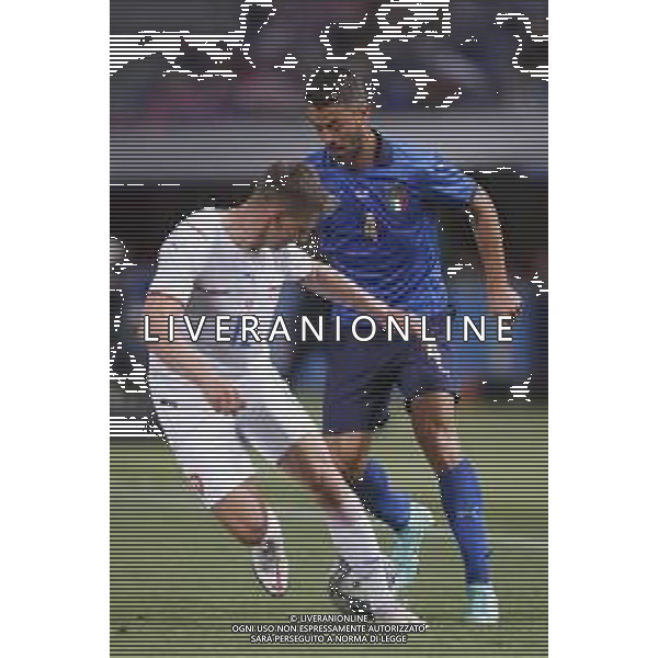 ITALIA - REPUBBLICA CECA gara amichevole prima del campionato Europeo UEFA 2020 - 04/06/2021 - nella foto: Spinazzola Leonardo(Italia) ©Claudio Zamagni/Agenzi Aldo Liverani s.a.s. during international friendly soccer match before uefa Euro 2020 between Italy and Czech Republic at Renato Dall\'Ara Stadium on June 04 2021 in Bologna photo credit by Claudio Zamagni/Aldo Liverani Photo Agency/AGENZIA ALDO LIVERANI SAS