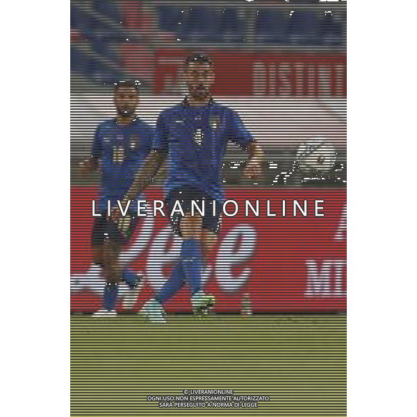 ITALIA - REPUBBLICA CECA gara amichevole prima del campionato Europeo UEFA 2020 - 04/06/2021 - nella foto: Spinazzola Leonardo(Italia) ©Claudio Zamagni/Agenzi Aldo Liverani s.a.s. Spinazzola Leonardo(Italia) during international friendly soccer match before uefa Euro 2020 between Italy and Czech Republic at Renato Dall\'Ara Stadium on June 04 2021 in Bologna photo credit by Claudio Zamagni/Aldo Liverani Photo Agency/AGENZIA ALDO LIVERANI SAS
