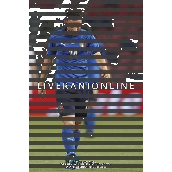 ITALIA - REPUBBLICA CECA gara amichevole prima del campionato Europeo UEFA 2020 - 04/06/2021 - nella foto: Florenzi Alessandro(Italia) ©Claudio Zamagni/Agenzi Aldo Liverani s.a.s. during international friendly soccer match before uefa Euro 2020 between Italy and Czech Republic at Renato Dall\'Ara Stadium on June 04 2021 in Bologna photo credit by Claudio Zamagni/Aldo Liverani Photo Agency/AGENZIA ALDO LIVERANI SAS