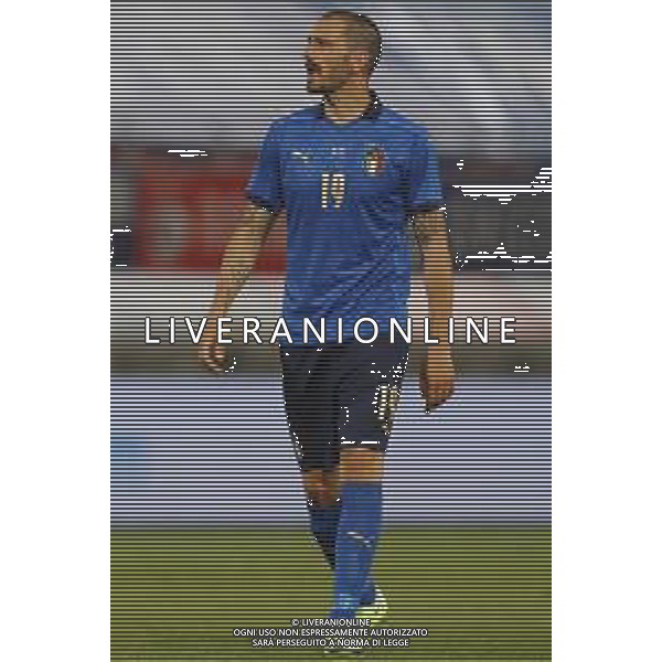 ITALIA - REPUBBLICA CECA gara amichevole prima del campionato Europeo UEFA 2020 - 04/06/2021 - nella foto: Bonucci Leonardo(Italia) ©Claudio Zamagni/Agenzi Aldo Liverani s.a.s. Bonucci Leonardo(Italia) during international friendly soccer match before uefa Euro 2020 between Italy and Czech Republic at Renato Dall\'Ara Stadium on June 04 2021 in Bologna photo credit by Claudio Zamagni/Aldo Liverani Photo Agency/AGENZIA ALDO LIVERANI SAS